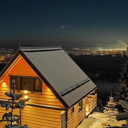 Gorskie Domki W Karkonoszach Z Widokiem Podgorzyn Luaran gambar