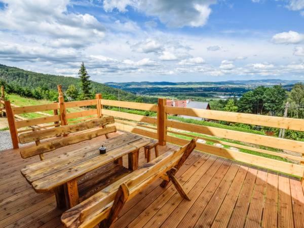 Gorskie Domki W Karkonoszach Z Widokiem Podgorzyn Luaran gambar