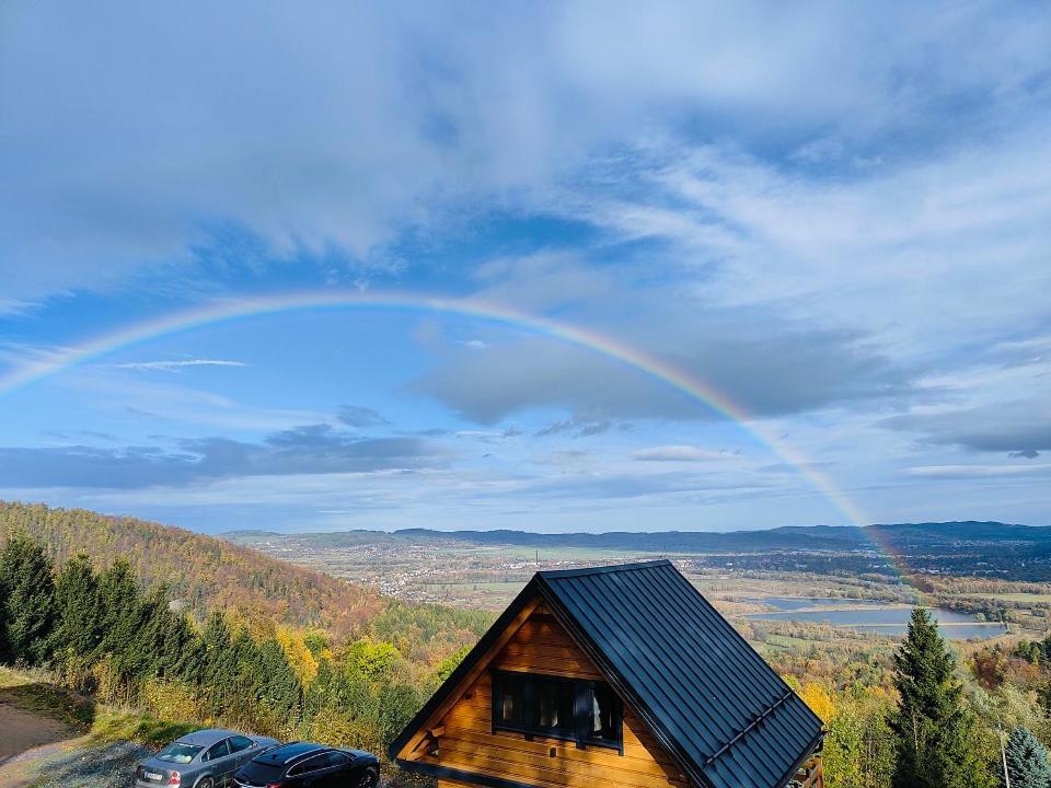 Gorskie Domki W Karkonoszach Z Widokiem Podgorzyn Luaran gambar