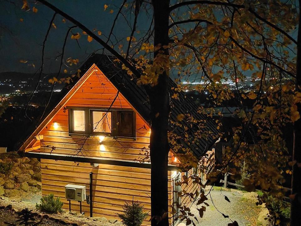 Gorskie Domki W Karkonoszach Z Widokiem Podgorzyn Luaran gambar