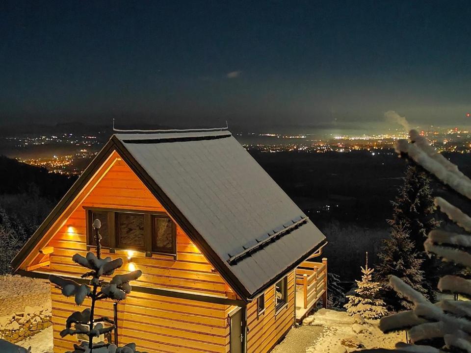 Gorskie Domki W Karkonoszach Z Widokiem Podgorzyn Luaran gambar